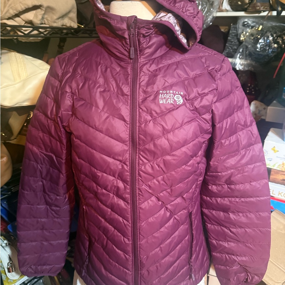 Mountain Hardwear Plum Quilted Jacket